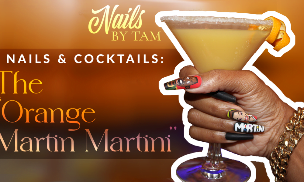 Nails & Cocktails - a photo of The orange Martin Martini